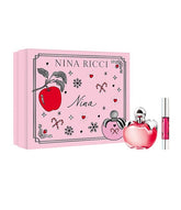 Nina By Nina Ricci 2PCS Gift Set - 80ML EDT Spray + 2.5G Lipstick (Women)